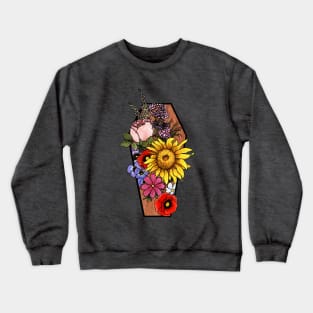 Wild Flower Coffin Crewneck Sweatshirt